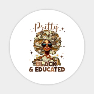 Pretty Black and Educated Black Women Teacher Magnet